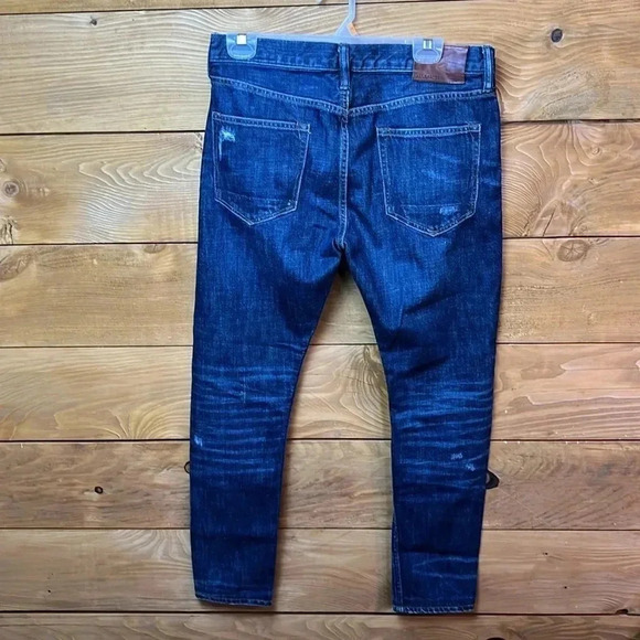 Women’s All Saints pistol fit 30x28 jeans button fly Denim streetwear Y2K casual - Picture 2 of 9